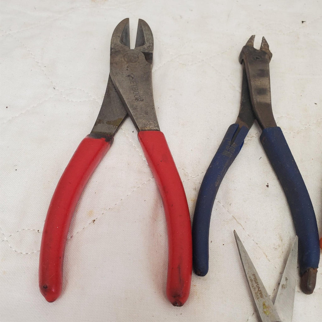 Lot of 5 Assorted Crimpers Stripping Pliers LOT-311