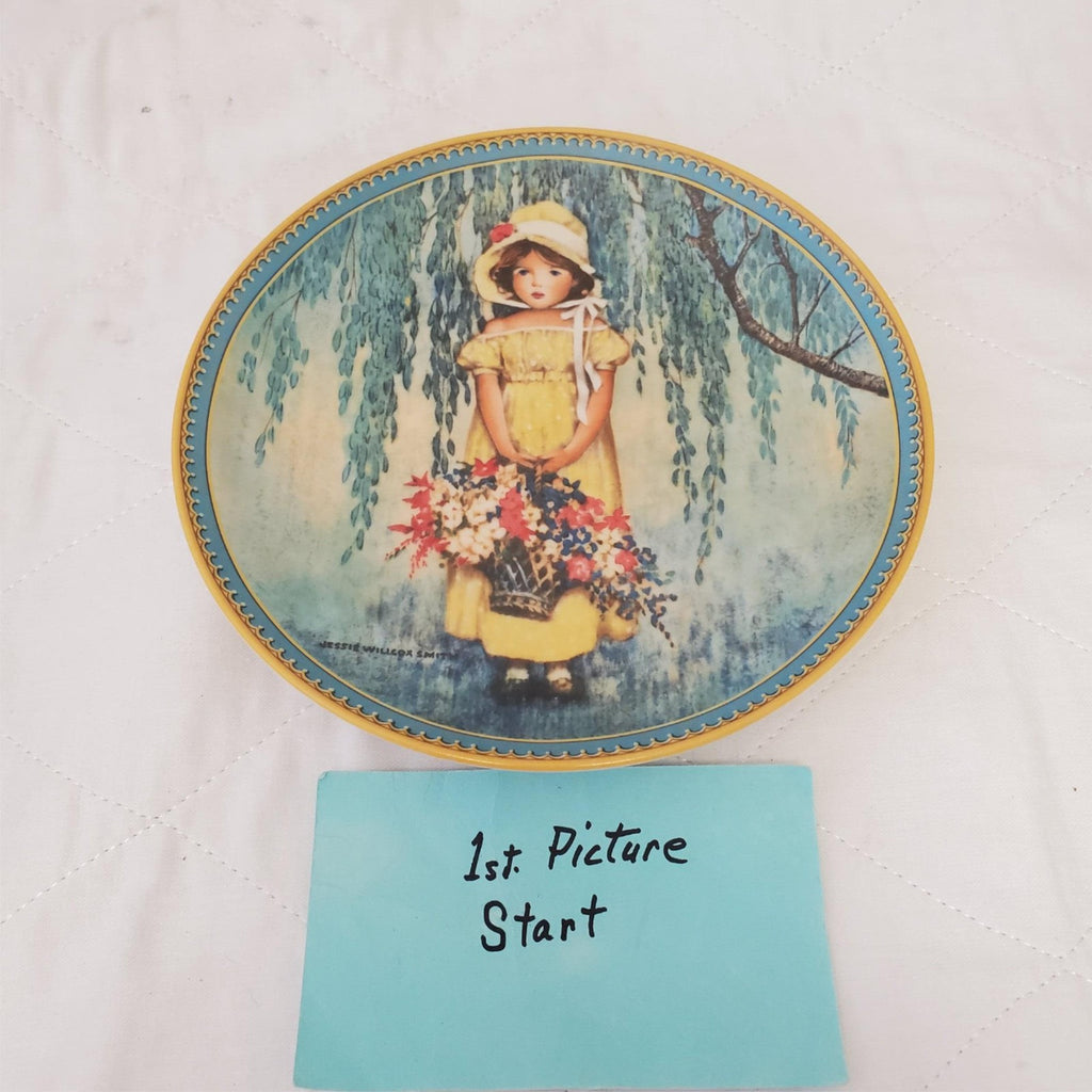 1986 Easter From The Childhood Holiday Memories Series Plate by Edwin M. Knowles