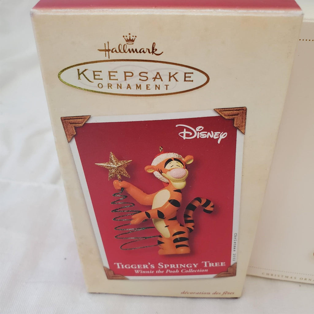 Lot of Hallmark Keepsake Tiggers Springy Tree,Clownin Around & Sisters Ornaments