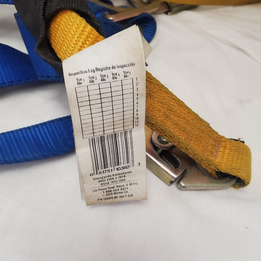 Werner Model C111106 Litefit Plus Construction Harness ML/MG  