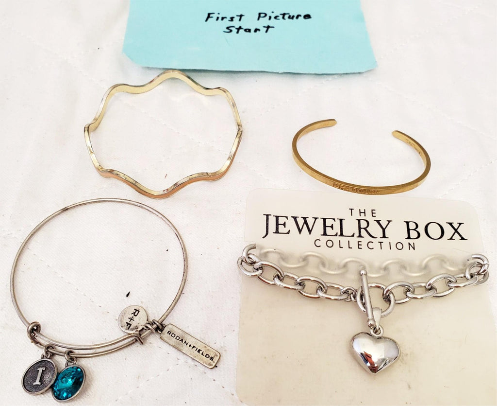Lot of 4 Rodan Fields & Others Brands Bangle Bracelets