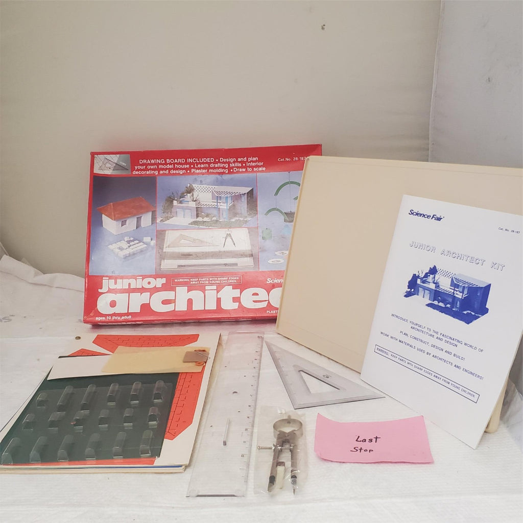 Junior Architect POWERTECH Drafting Interior Decorating Design Set