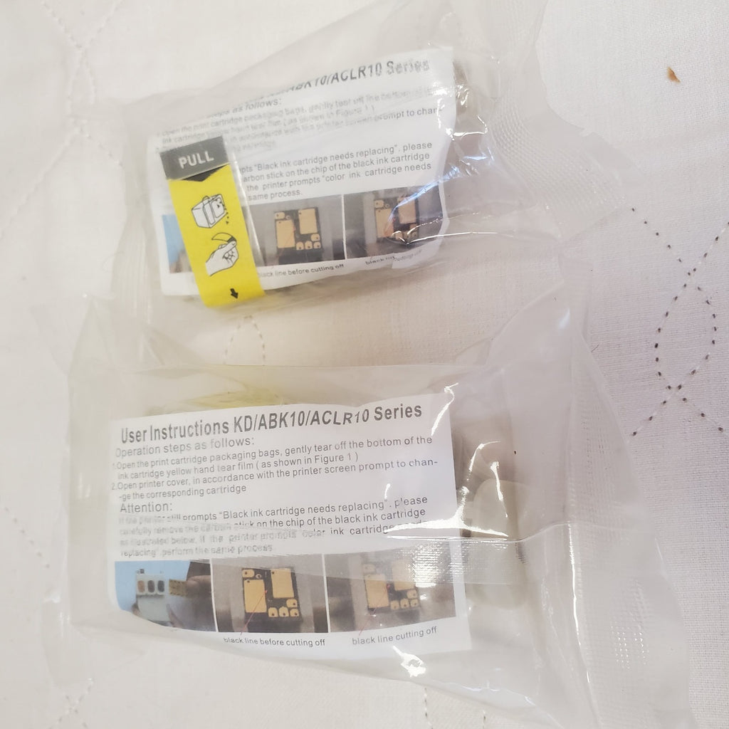 Lot of 2 30XL Color + Black Genuine Ink Cartridges