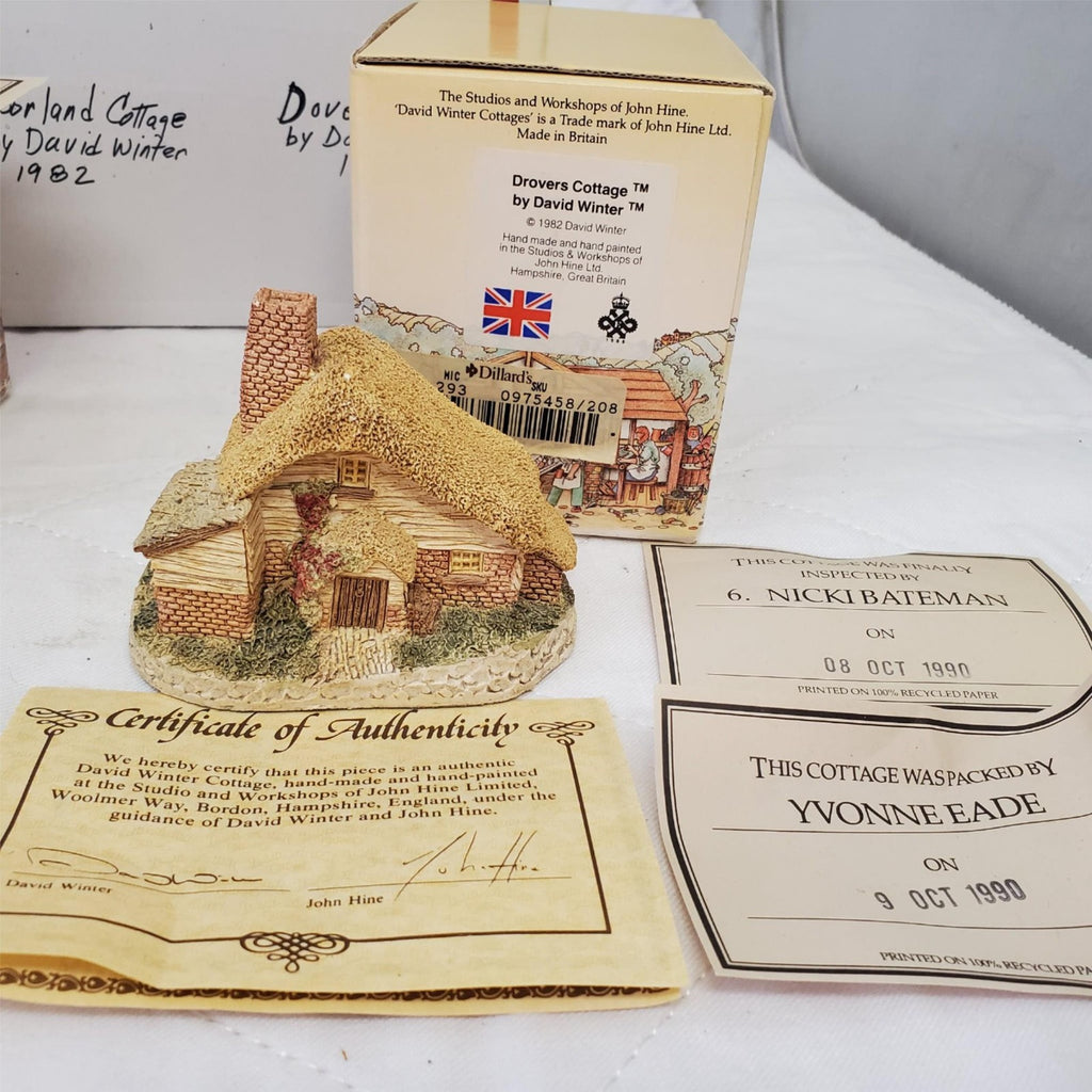 David Winter's Moorland Cottage 1982 & Drovers Cottage 1982
