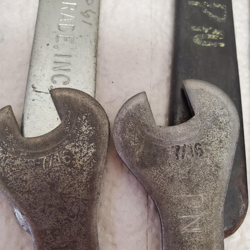 Lot of 9 Assorted Open End and Box End Wrenches LOT-920