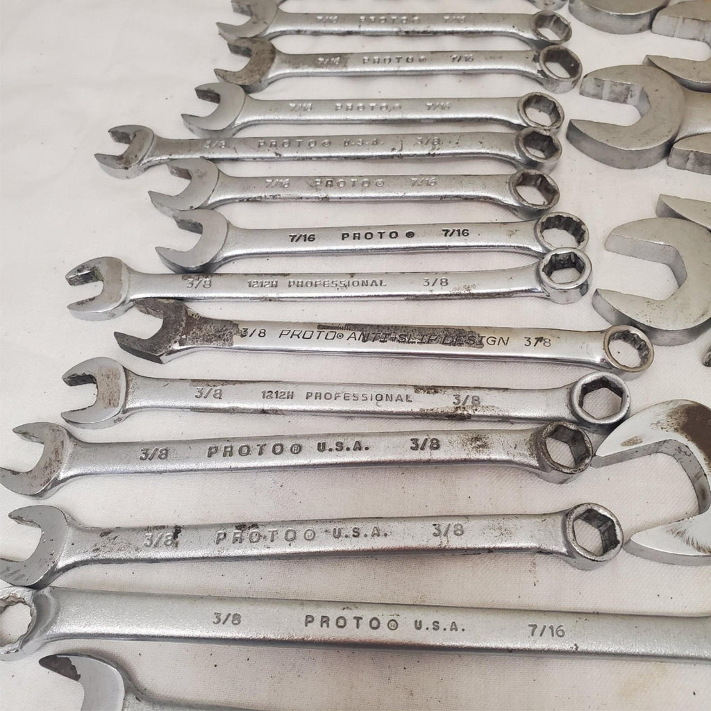Lot of Assorted Proto Wrenches Set LOT-357