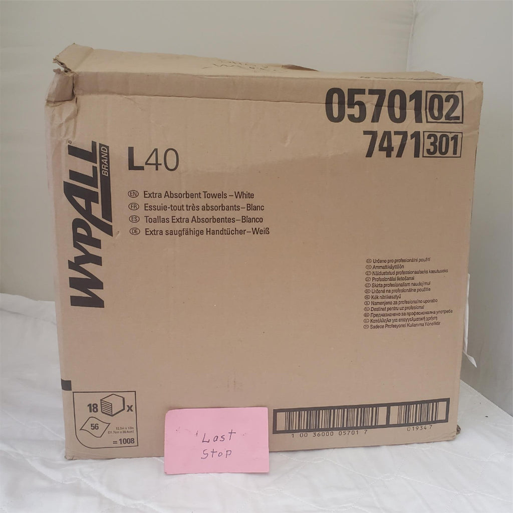 Wypall L40 Wischtücher 7471 18 Pack 31,7 cm x 30,4 cm 1008 Count