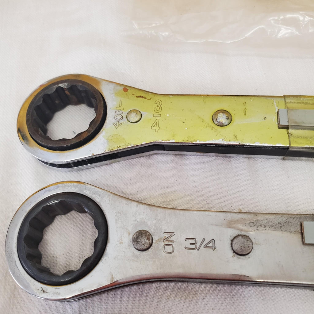Lot of 5 Assorted Ratchet Box End Wrench Set LOT-859