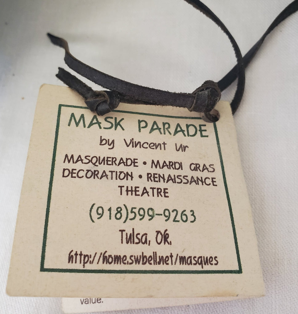 Handmade Leather Cosplay Mask Parade By Vincent Ur Masquerade