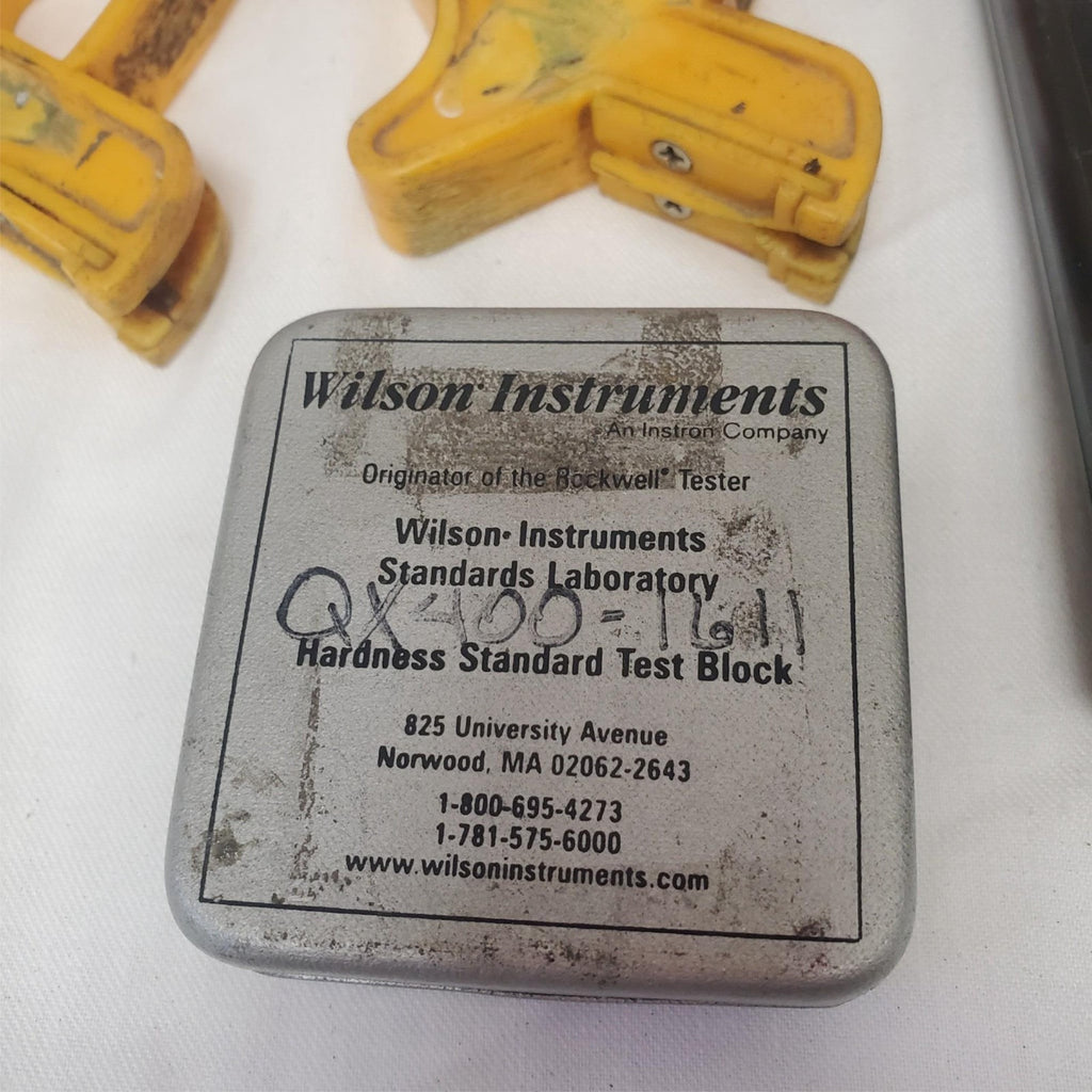 Lot of Knife Sharpener Wilson Instruments Test Block Sonic Blast