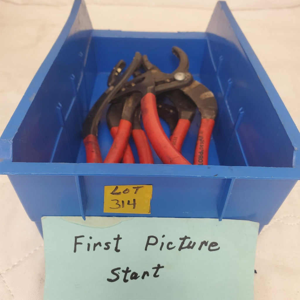 Lot of 4 Proto 253G Soft Jaw Cannon Plug Pliers LOT-314