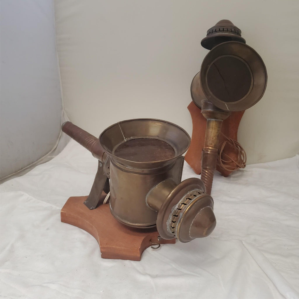 Vintage Brass Carriage Lamp
