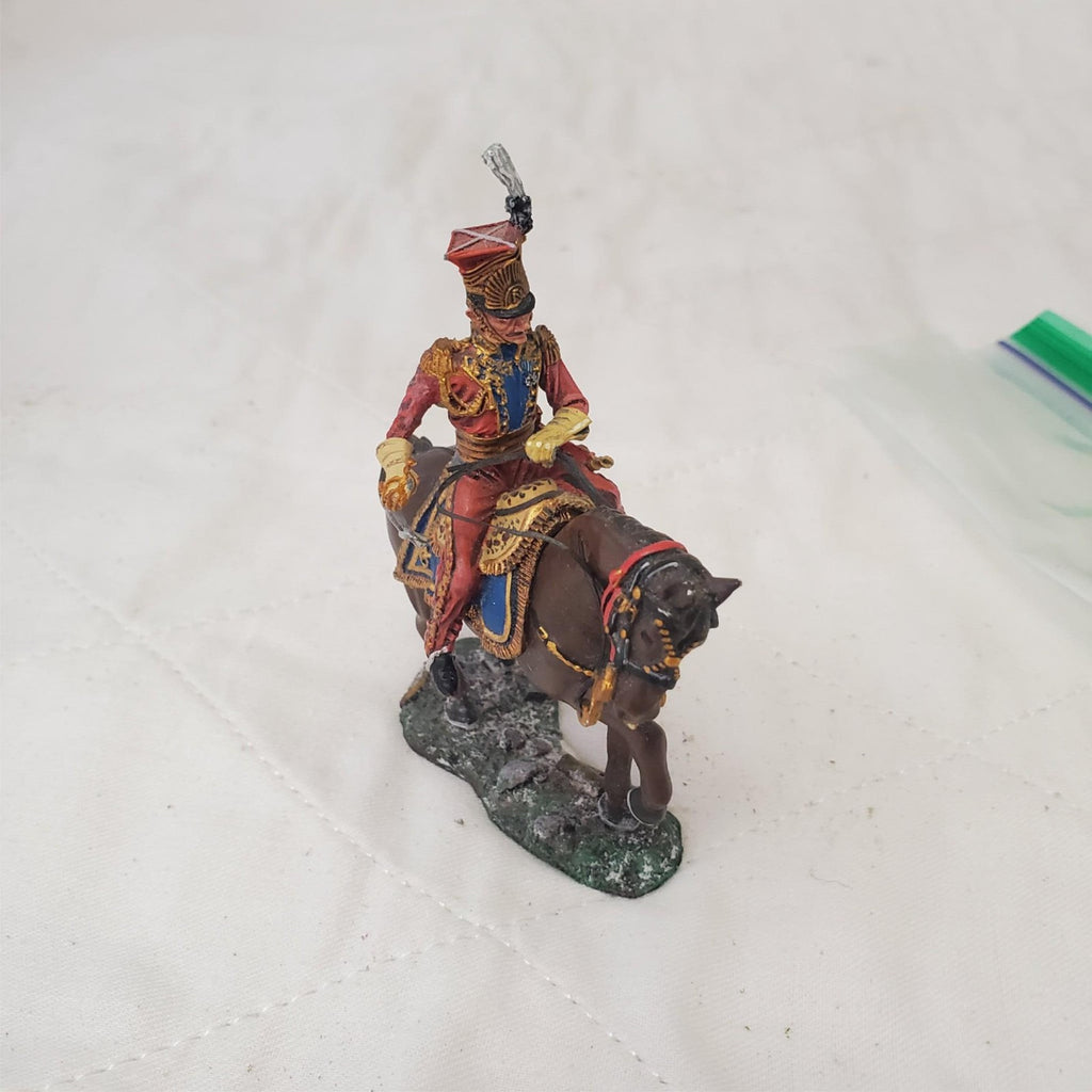 First Legion Napoleonic Soldier 1/30 French Red Lancers Mounted CM-13