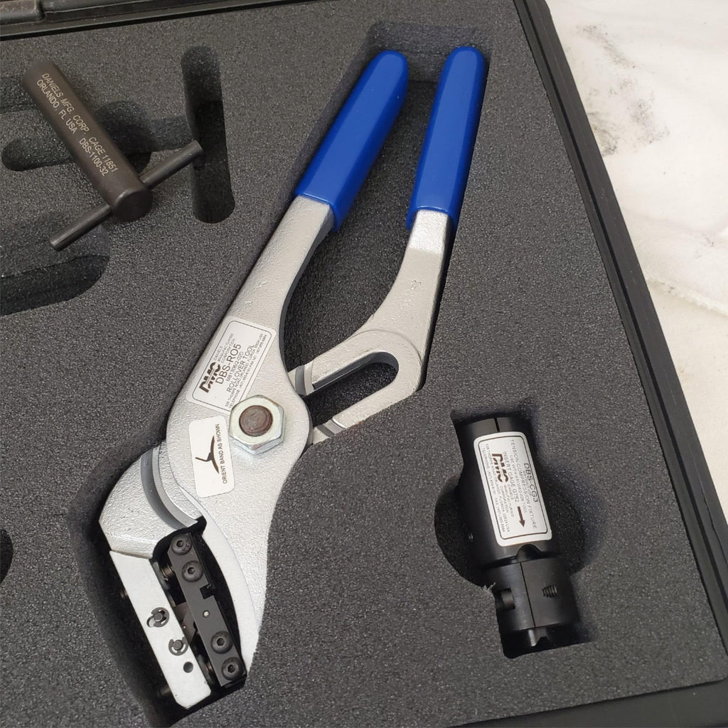 DMC DBS-R05 Roll Over Tool and DBS-CG3 Tension Verification Fixture  LOT-476