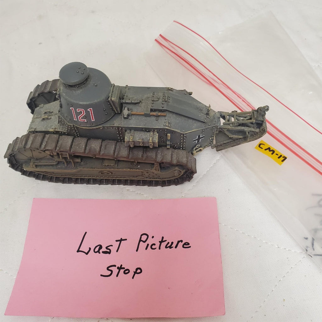 Retired King & Country WS319 Captured Renault FT-17 CM-17