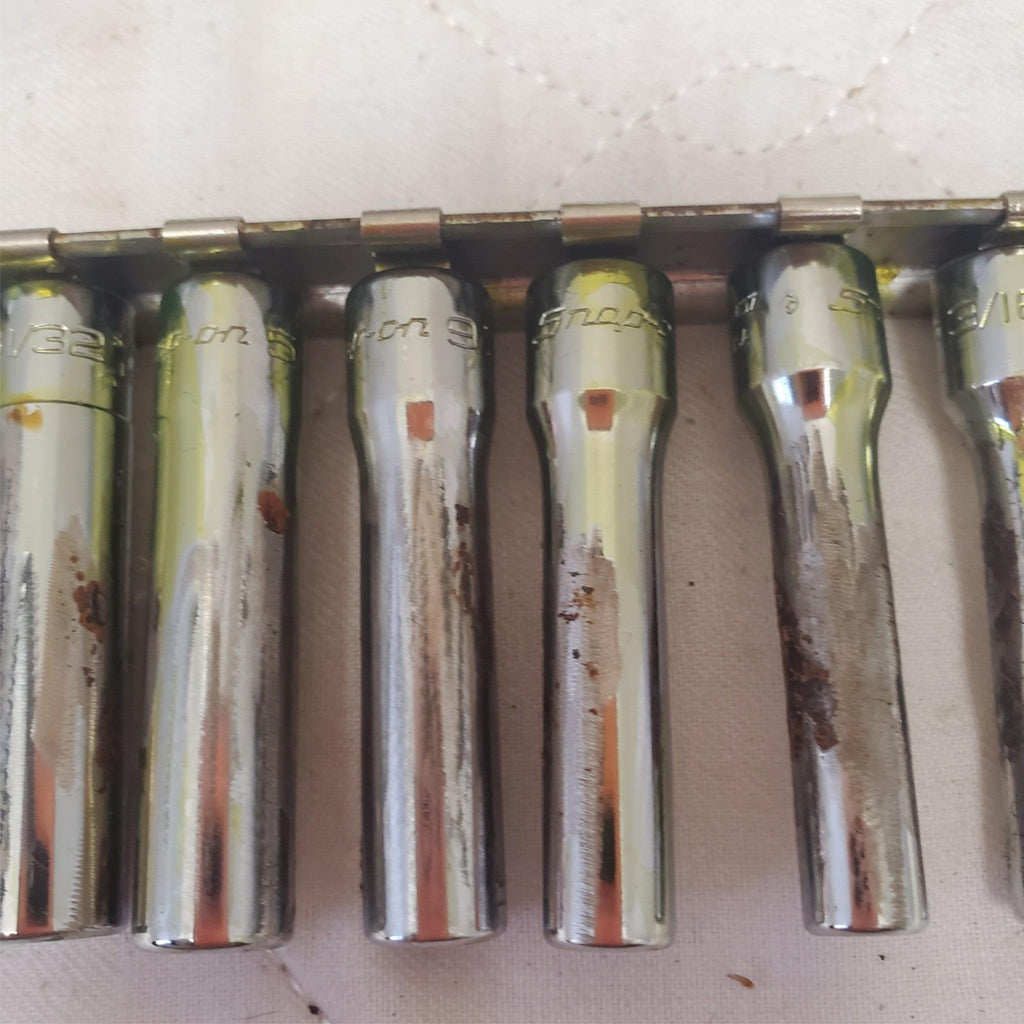 Lot of 38 Assorted Snap-On Drive 12-Point Sockets LOT 532