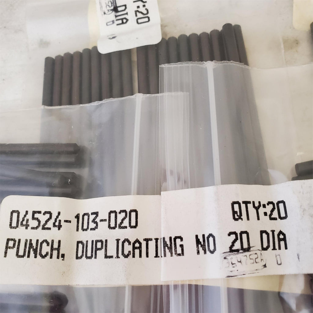 Lot Duplicating Punches Aviation Aerospace