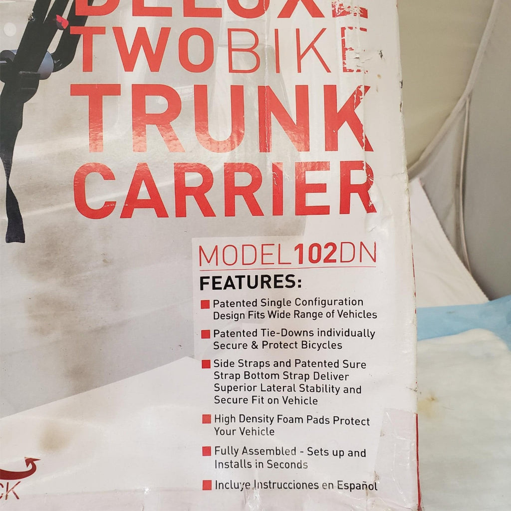 Allen Sports 102DN Deluxe Two Bike Trunk Carrier