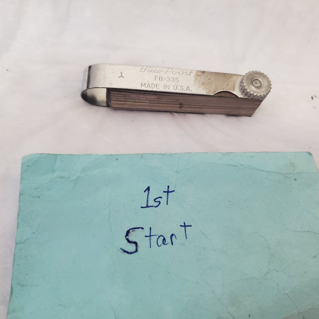 Blue-Point FB-335 Metric Feeler Gauge Set
