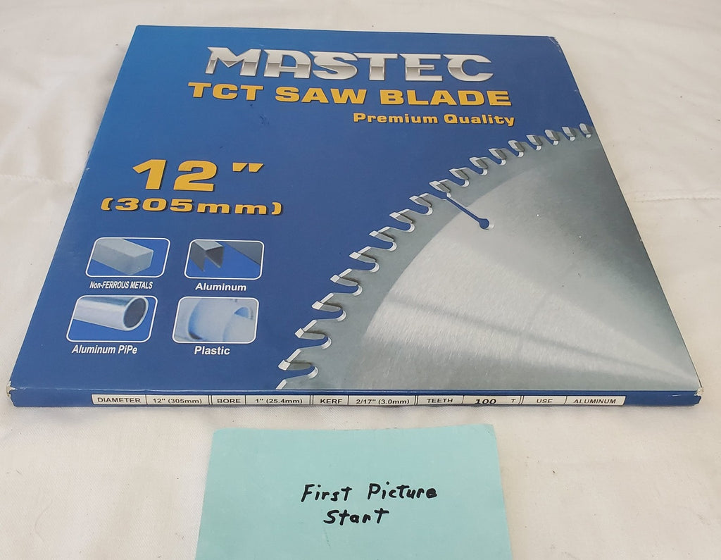 MASTEC 12" 305mm Aluminum Cutting TCT Saw Blade