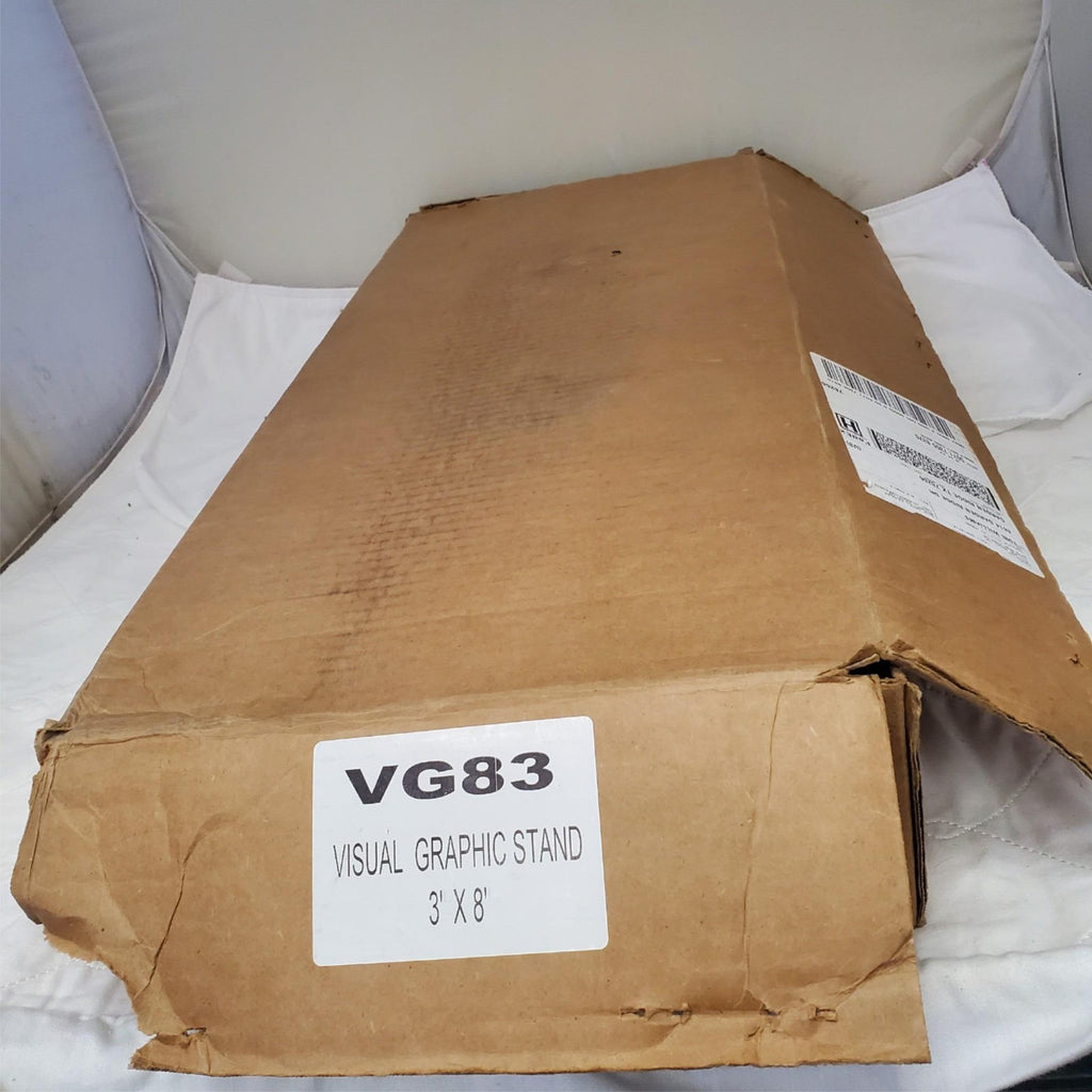 Pillowcase Banner Visual Graphic VG83  3Inch x 8Inch Stand