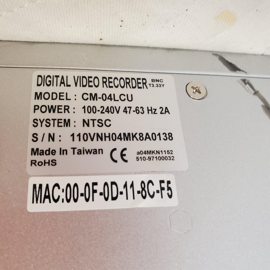Astak CM-04LCU 4-Channel Digital Video Recorder w/ Camera & Wires