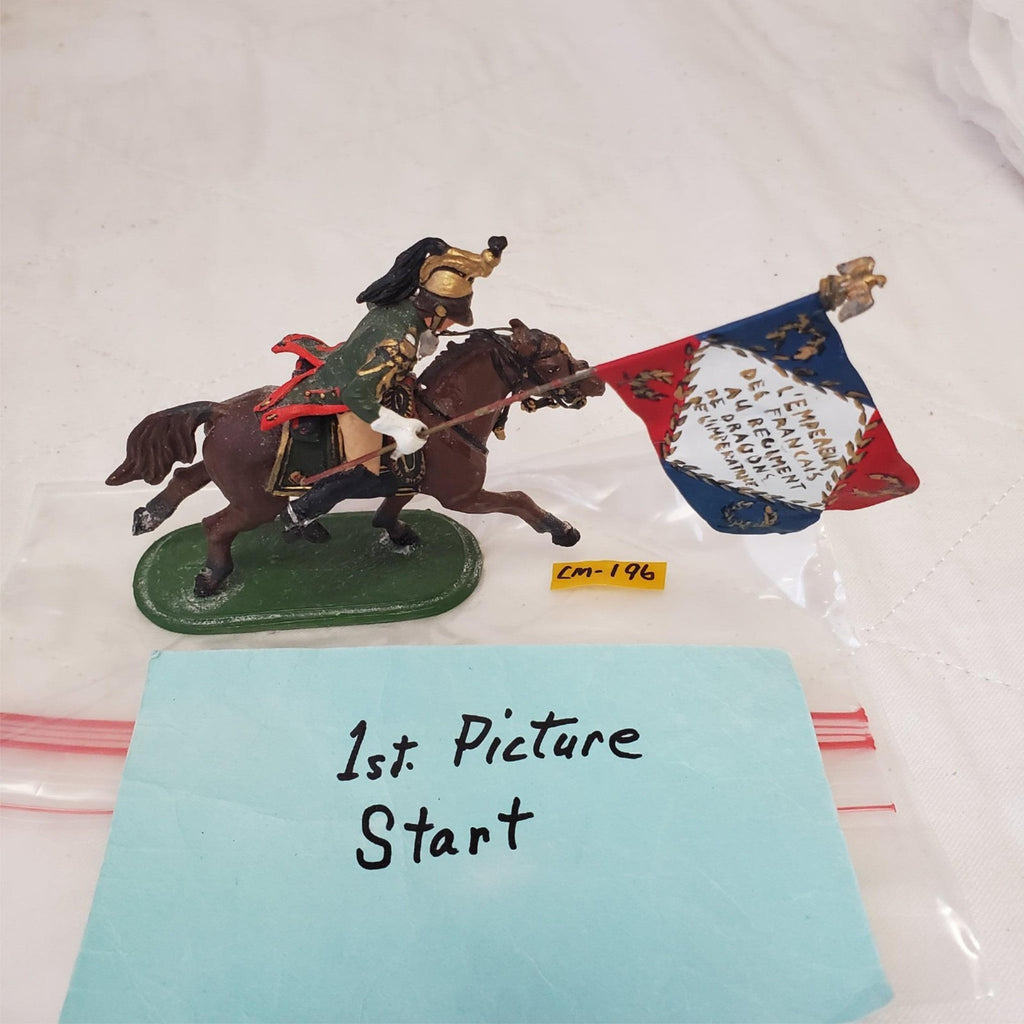 Niena Studios St. Petersburg Russia Flag Bearer Mounted CM-196