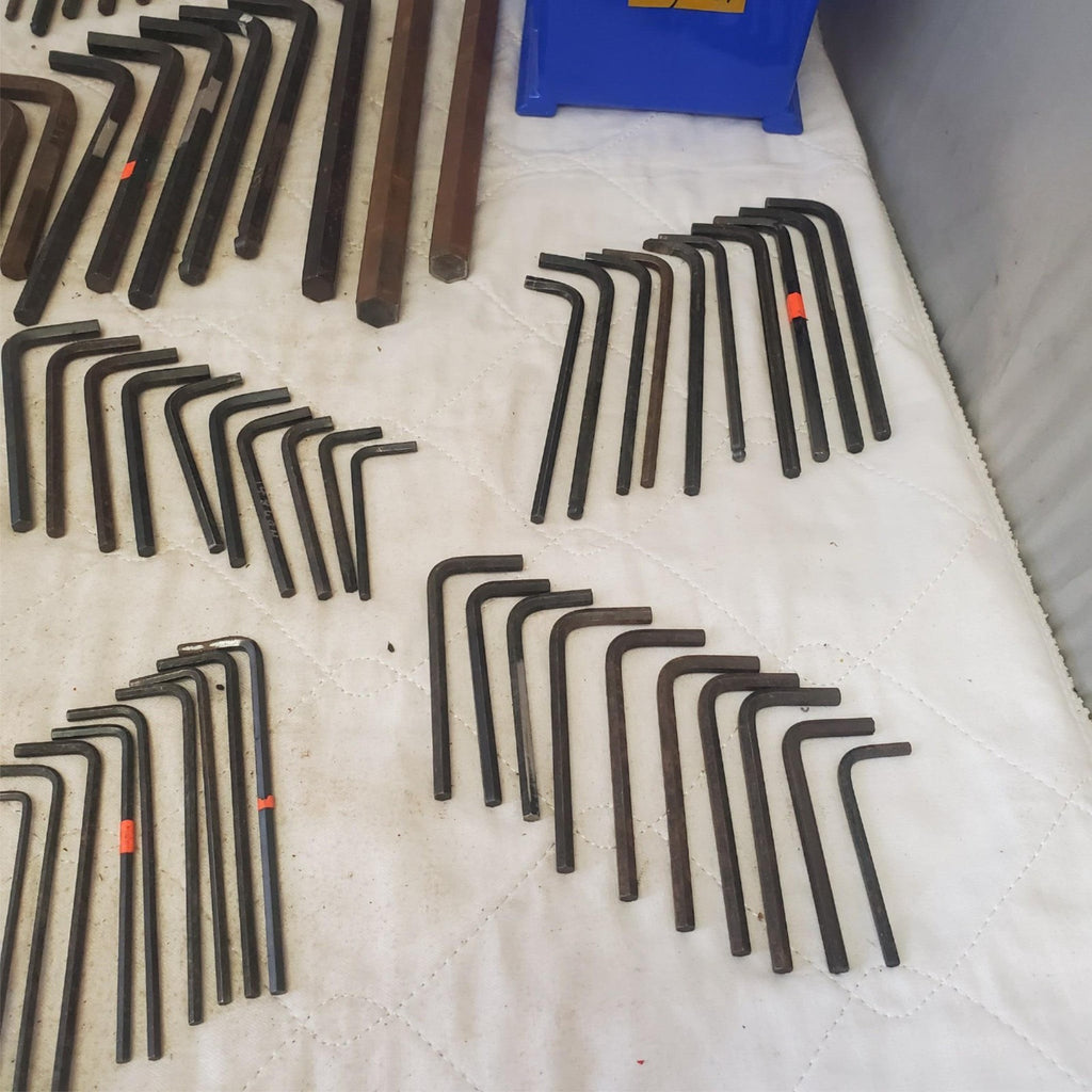 Lot of 110 Pieces  Allen/Hex Wrenches All Purpose Mixed Sizes LOT169