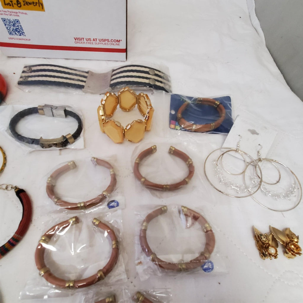 Lot of Assorted Various Bangles, Ear Rings & Bracelet LOT-8