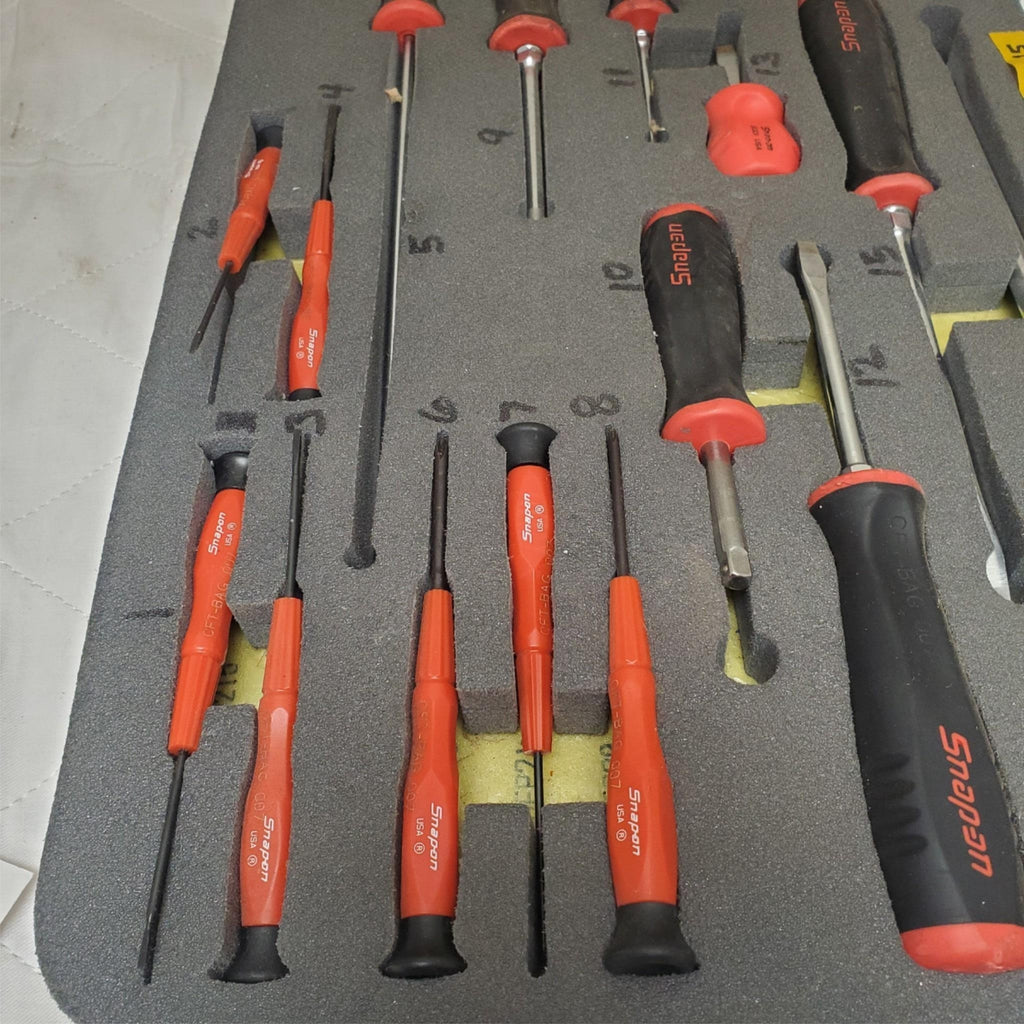 Lot of 20 Snap-on Screwdriver Set CFT-BAG-007 AB-15