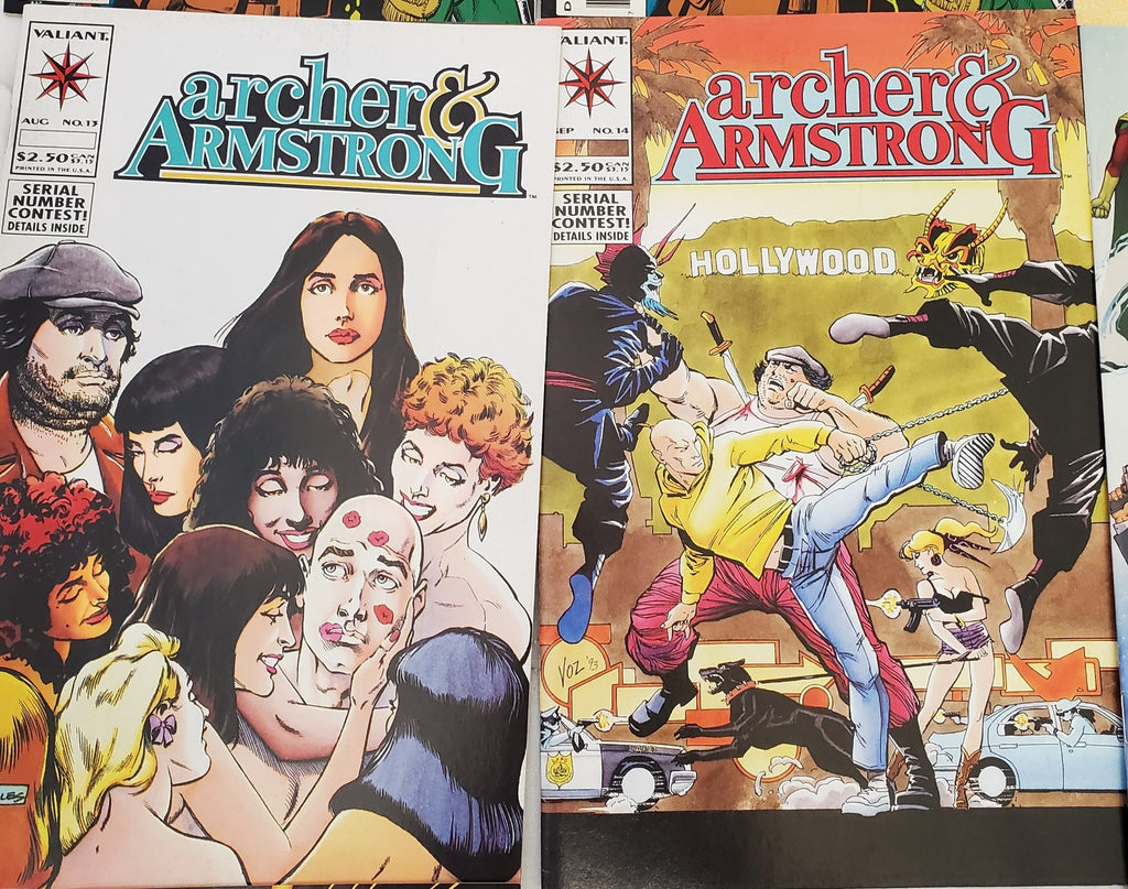 Lot of 12 Archer & Armstrong Assassins Creed & Other Marvel Comic Books #23