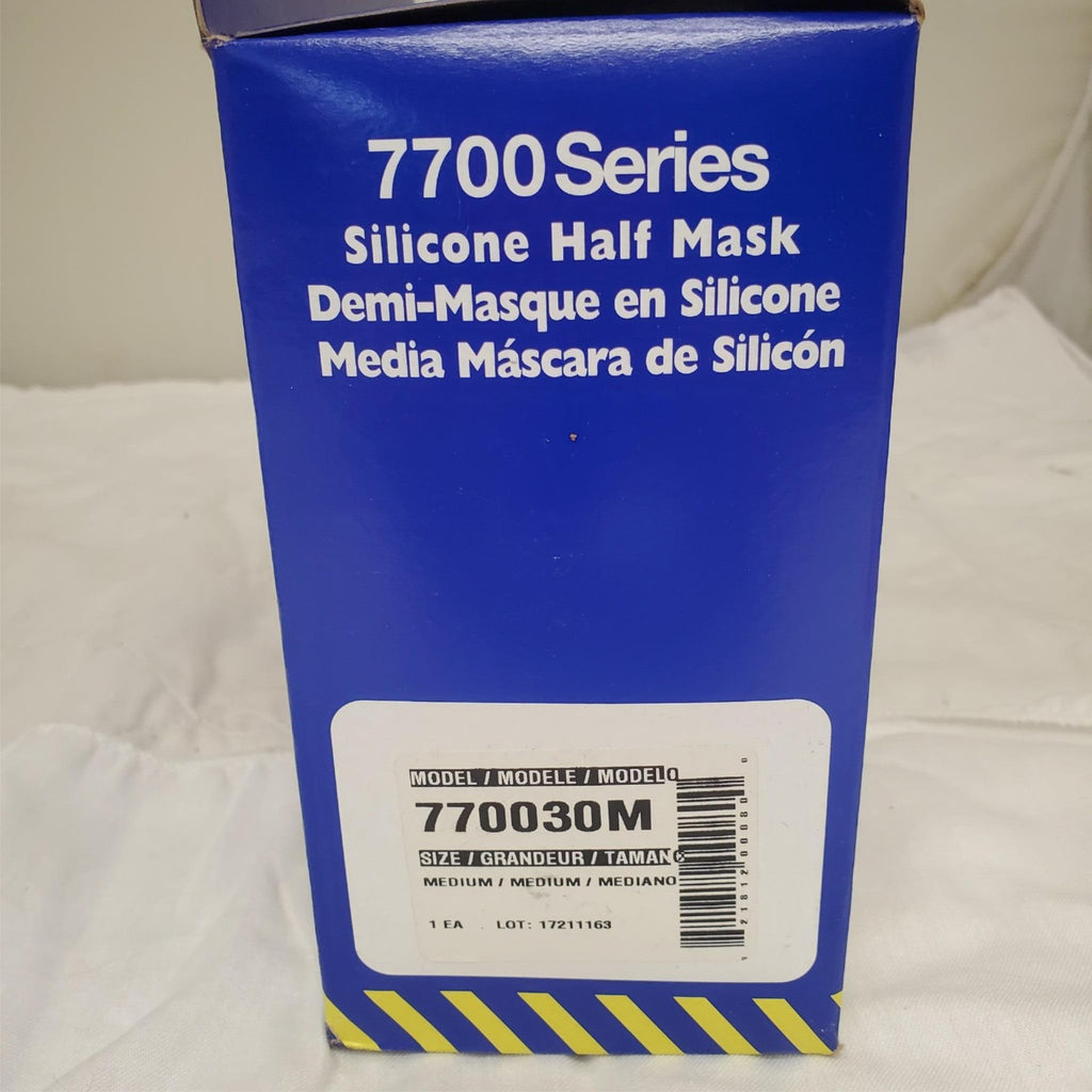 North Safety 7700-Series Respirator Silicone Half Mask 770030 Medium