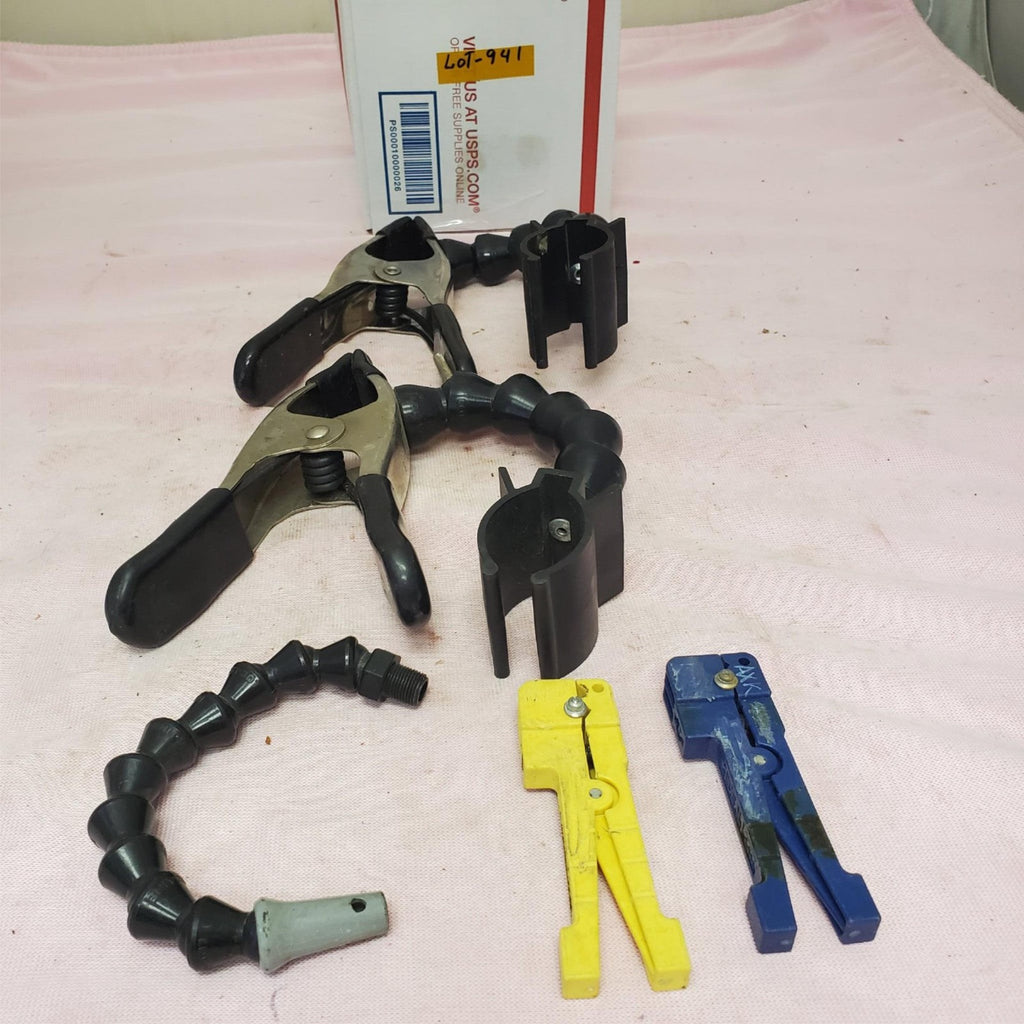Spring Clamps with Flexible Gooseneck Arms Set LOT-941