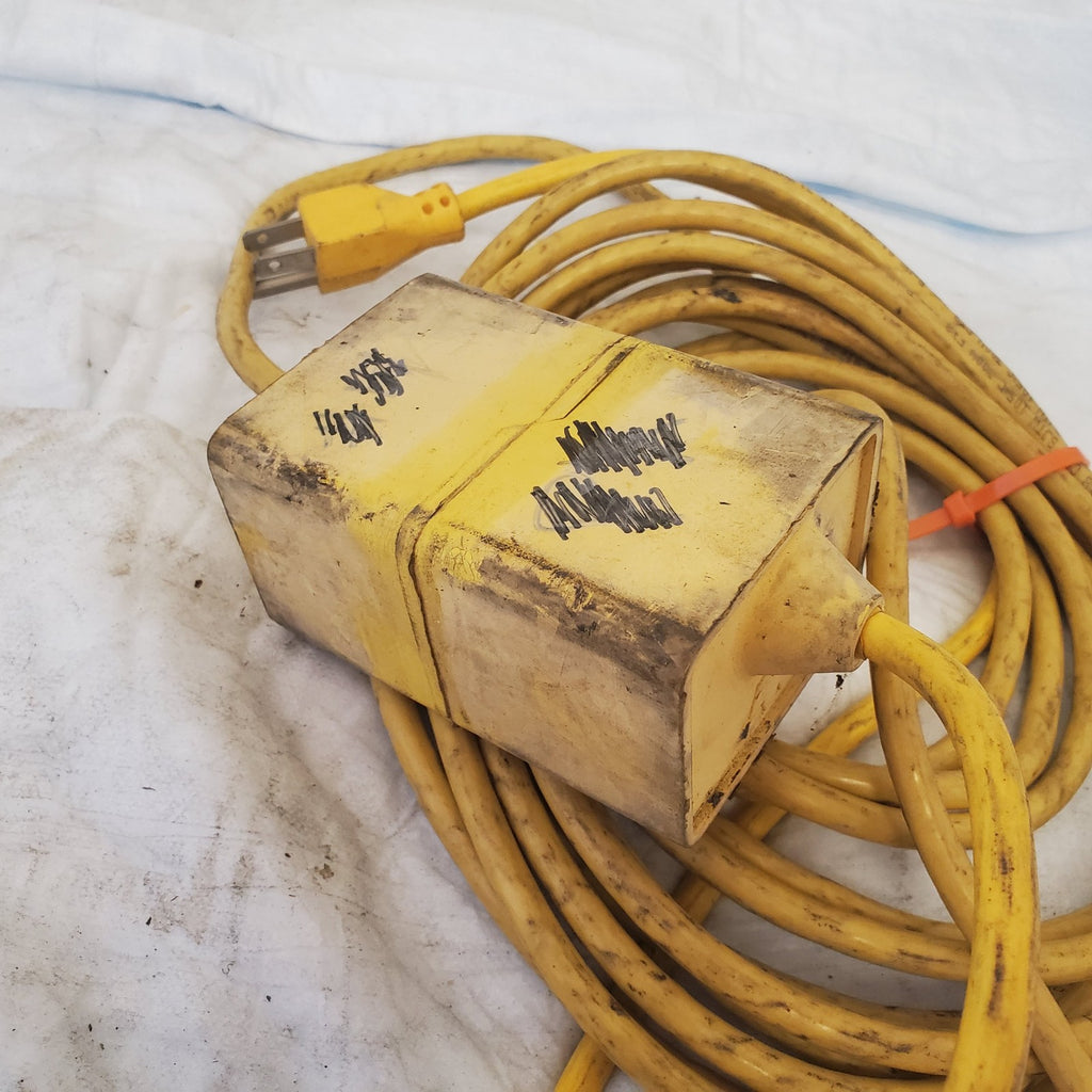 Vintage Fluorescent Hand Lamp Fluorescent Light - Yellow