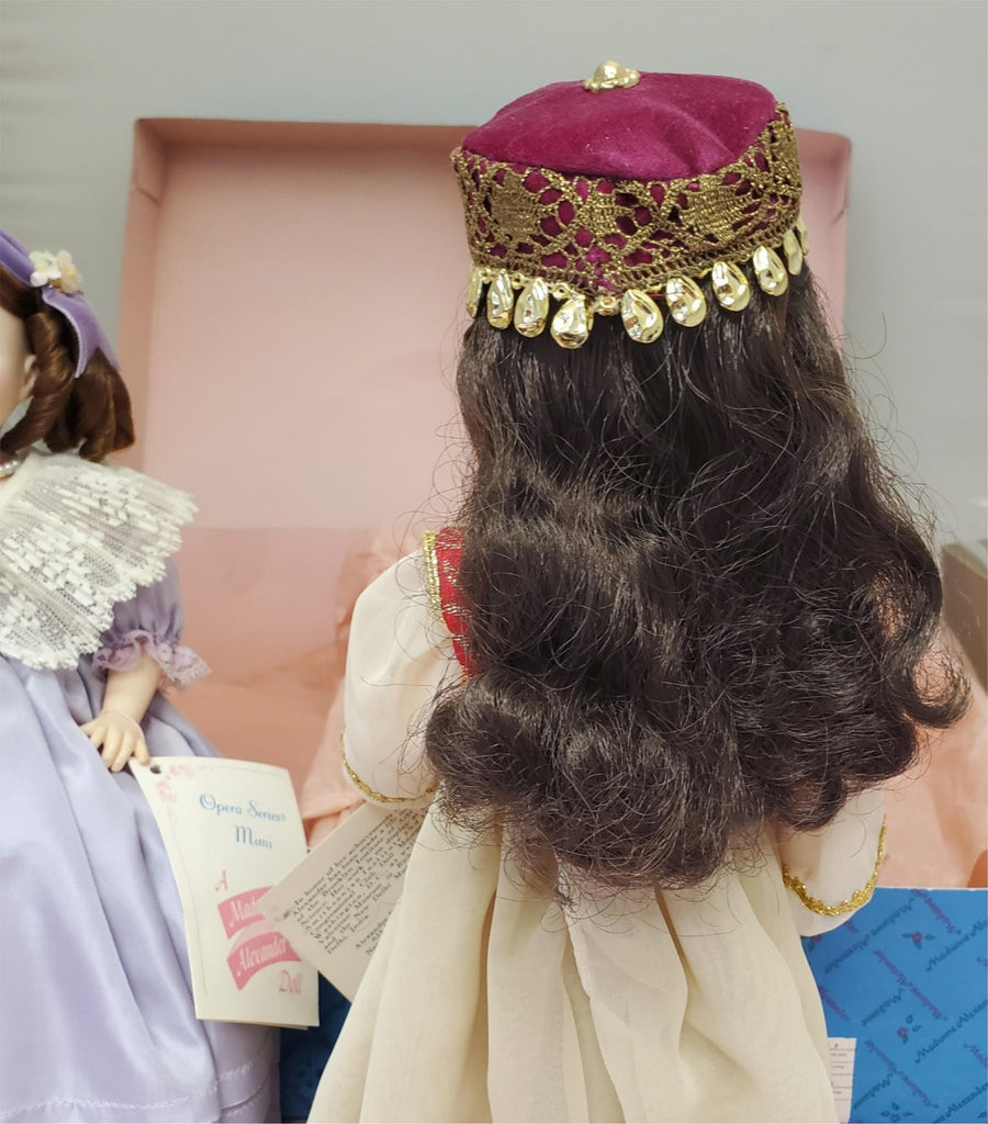 Madame Alexander #1411 Mimi #1412 Salome Opera Series Dolls Set with Box