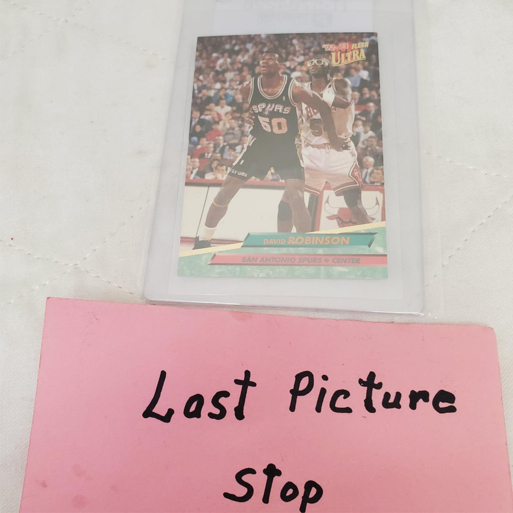 92-93 Fleer Ultra #167 David Robinson San Antonio Spurs Basketball Card