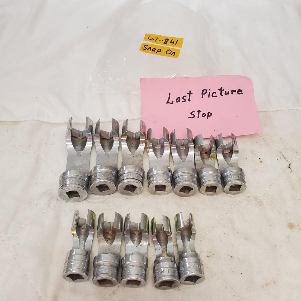 Lot of 12 Snap-On Flare Nut Socket Set LOT-841