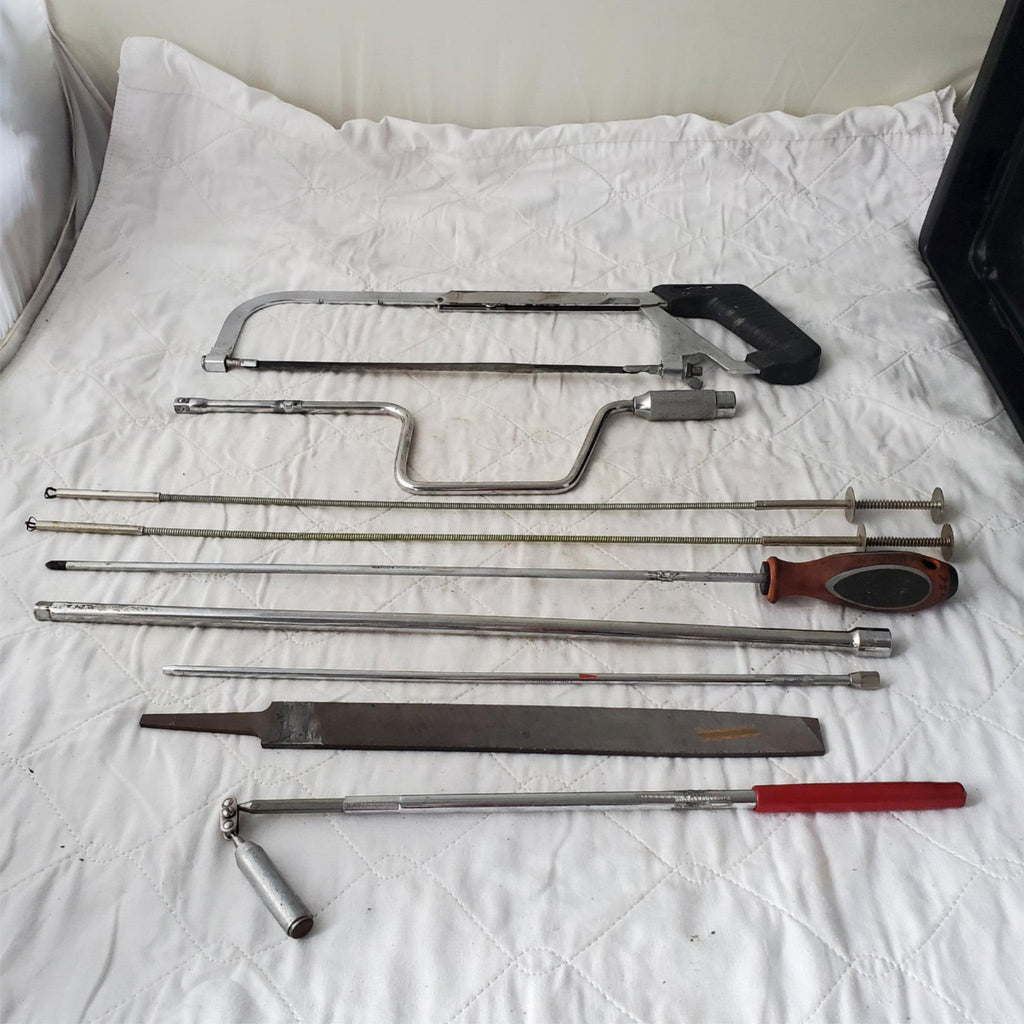 Lot of Ratchet Socket Extension, Files, Screw Drivers & Other Tools LOT 656