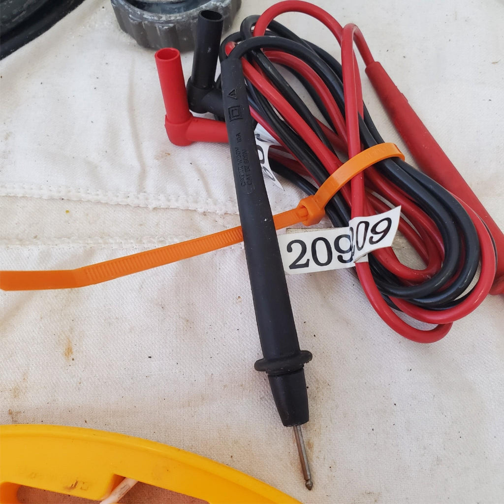 Lot of Assorted Voltmeter Probe Lead Cables & other Tools LOT 152