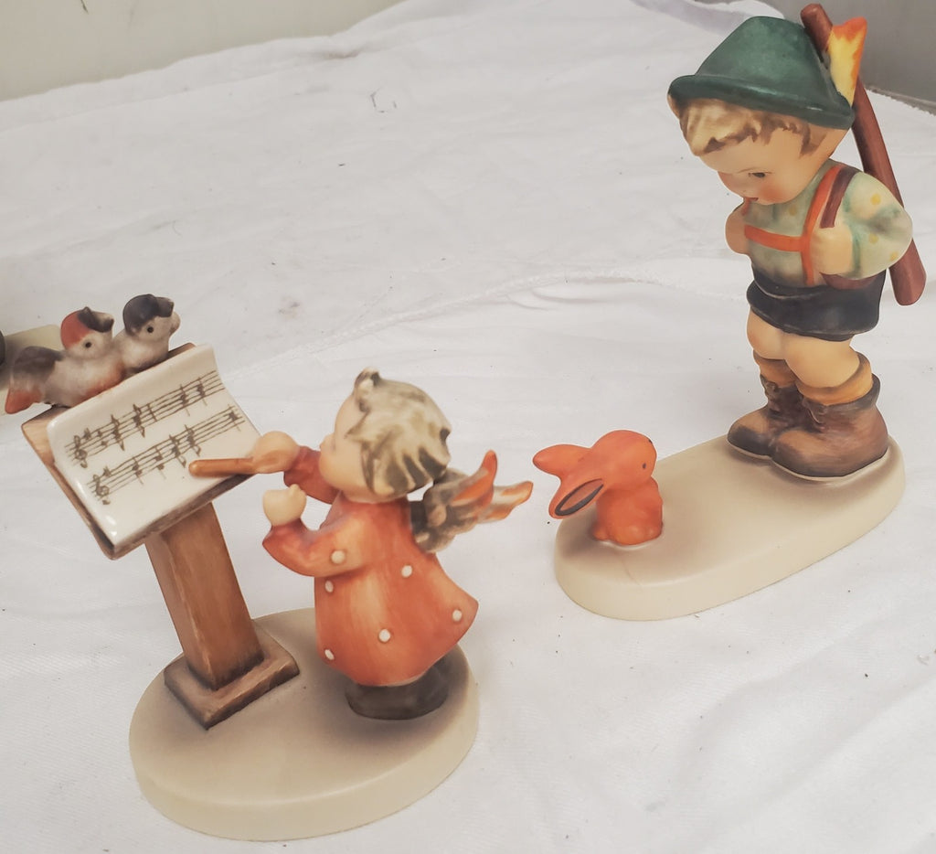 Lot of 12 Vintage Hummel Hand-Painted Ceramic Child Figurines