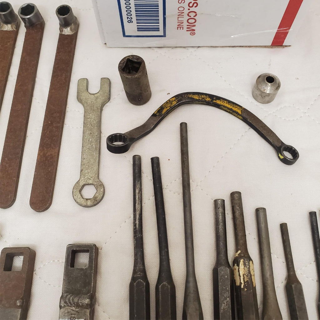 Lot of 22 Punch Chisel Sets, Combination Ratchet Wrench & More LOT-482