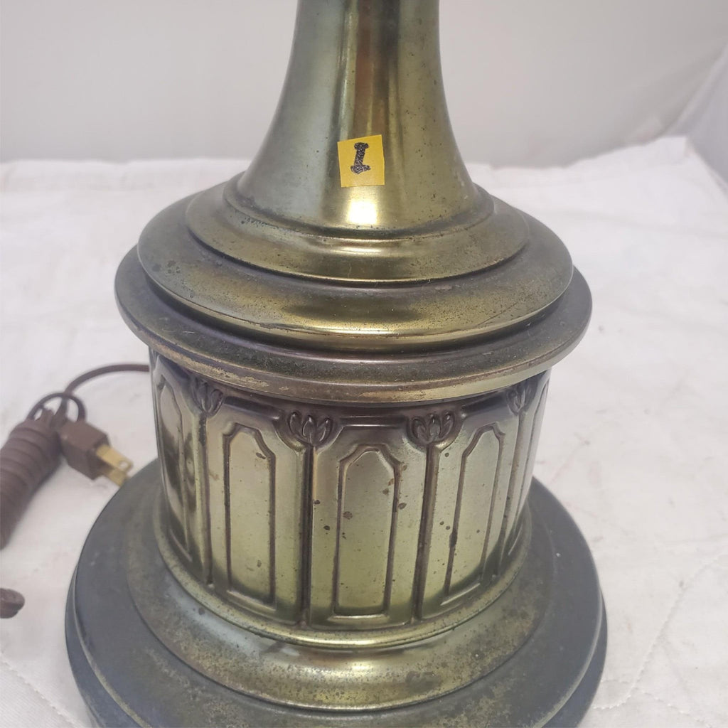 Vintage Brass Trophy portable Table Lamp I
