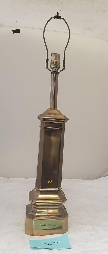 Vintage Brass Rembrandt Lamp G