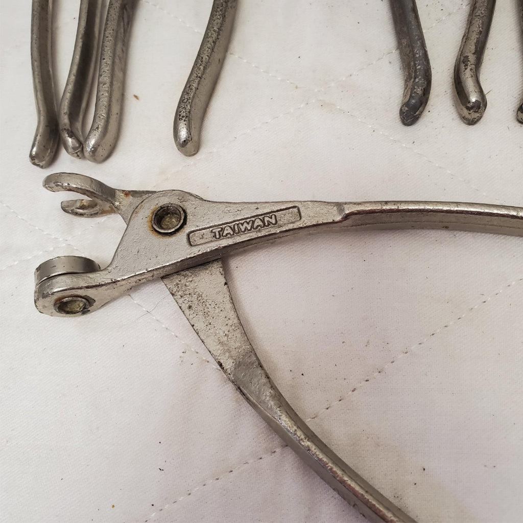 Lot of 5 Wedgelock Cleco Pliers Set Aviation Tool LOT-892