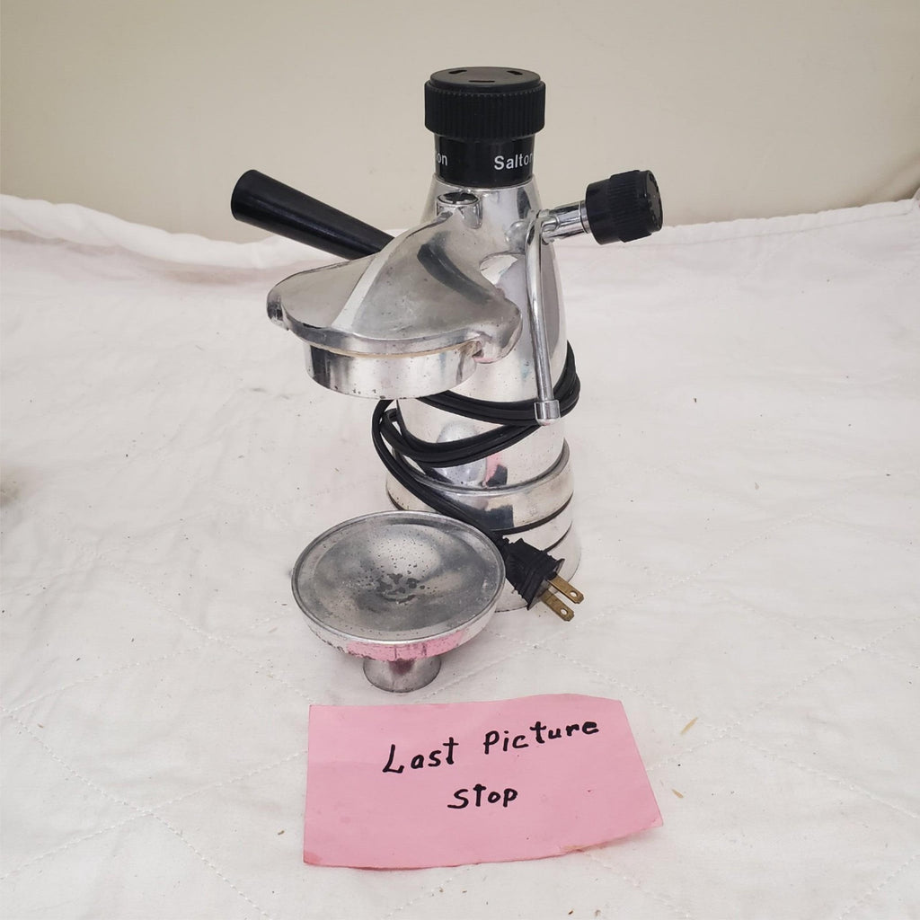Vintage Salton EX3 Aluminum Italian Design Espresso Maker