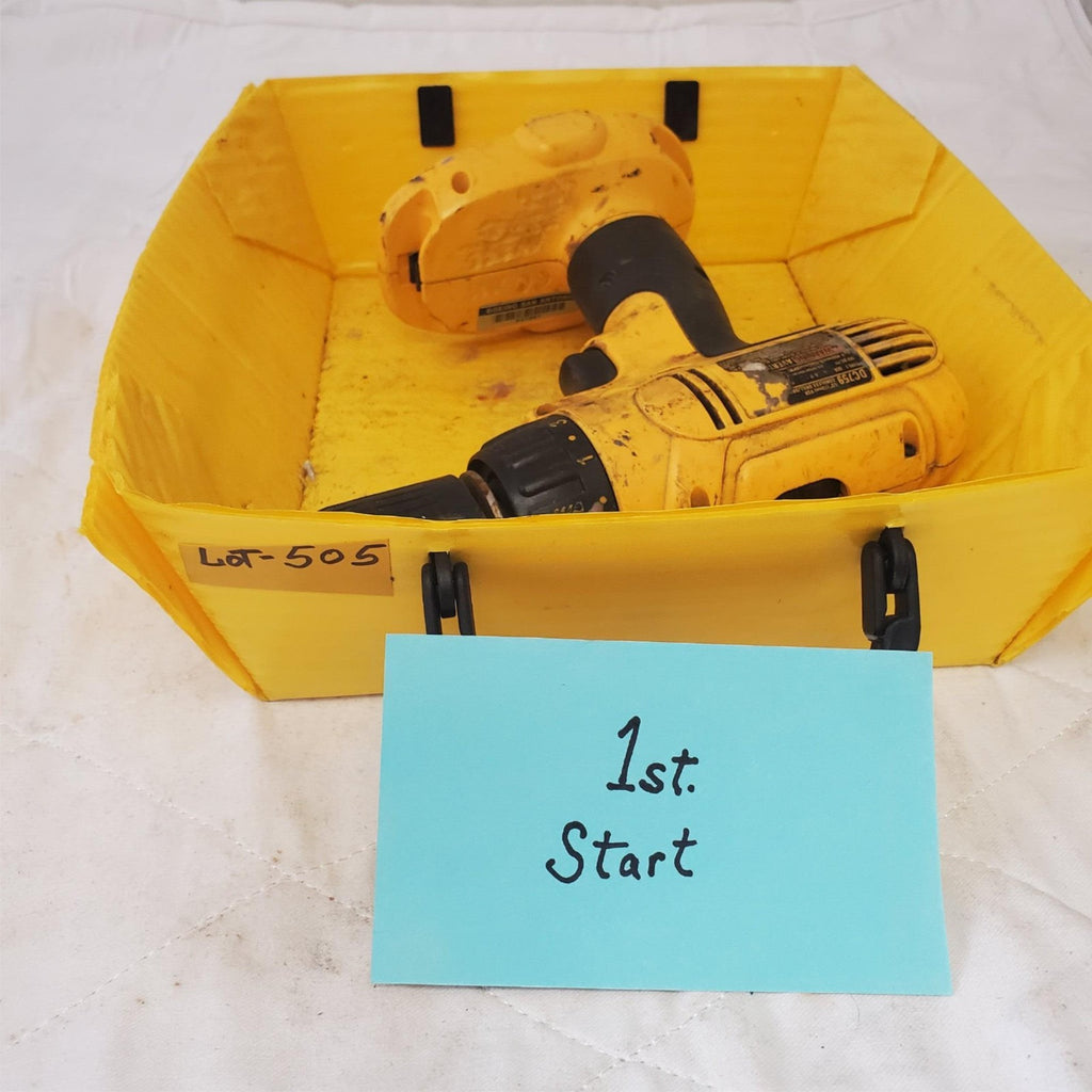DEWALT DC759 18V 1/2" (13mm) Cordless Compact Drill/Driver LOT 505