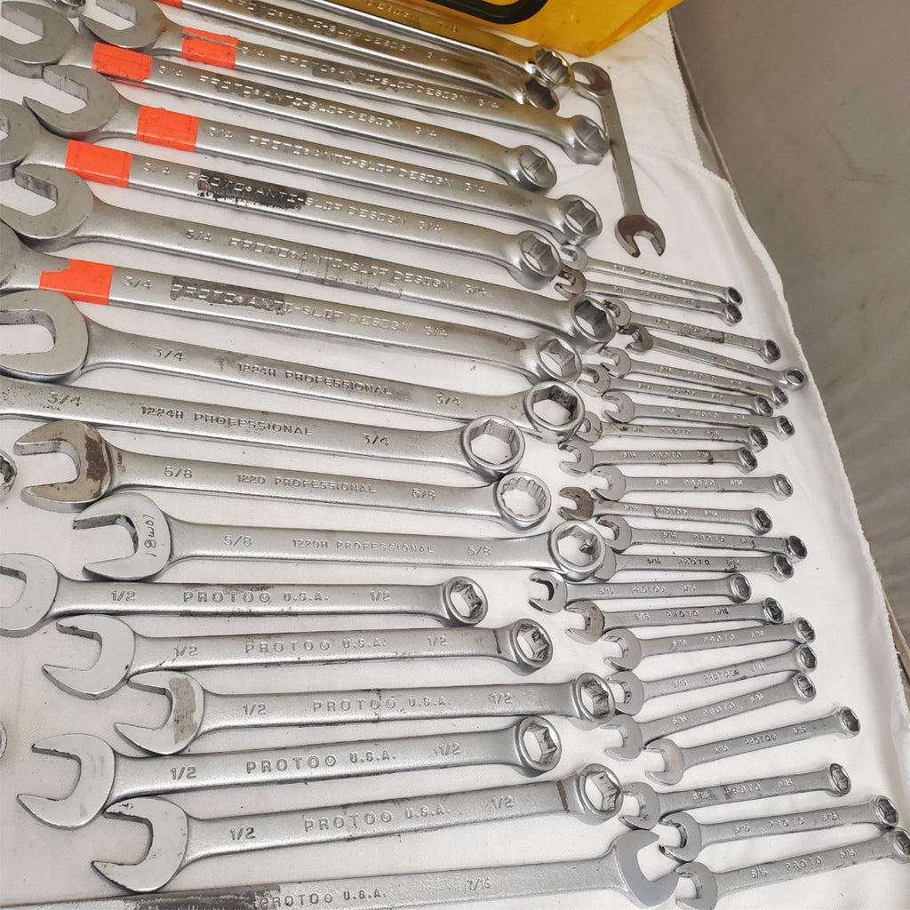 Lot of Assorted Proto Wrenches Set LOT-357