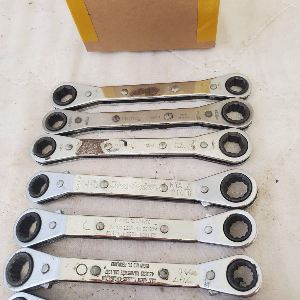 Lot of Assorted Various Offset Ratchet Box-End Wrench LOT 245