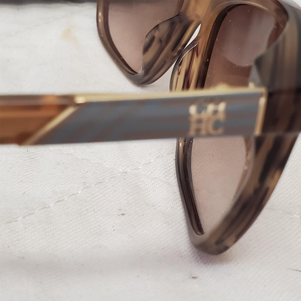 Carolina Herrera She796 Brown Gradient Sunglasses with Case