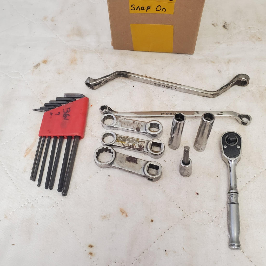 Lot of Snap-On L type Hex, Drive Sockets & other Tool LOT 556